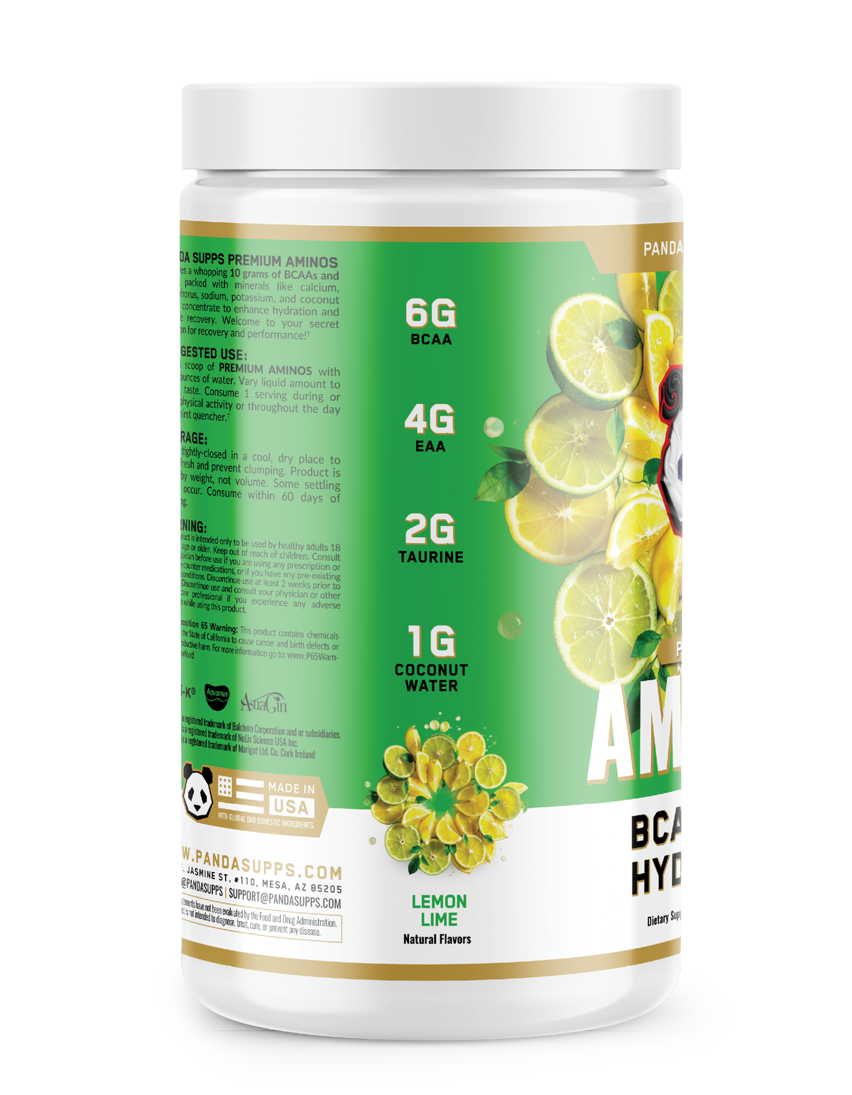 AMINOS | BCAA + EAA + HYDRATION + ELECTROLYTES