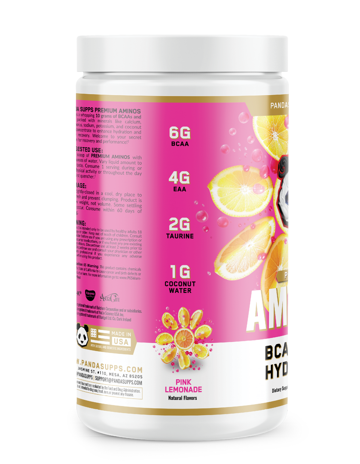 AMINOS | BCAA + EAA + HYDRATION + ELECTROLYTES