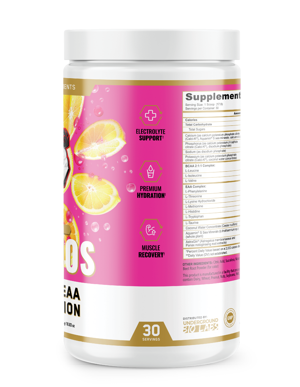 AMINOS | BCAA + EAA + HYDRATION + ELECTROLYTES