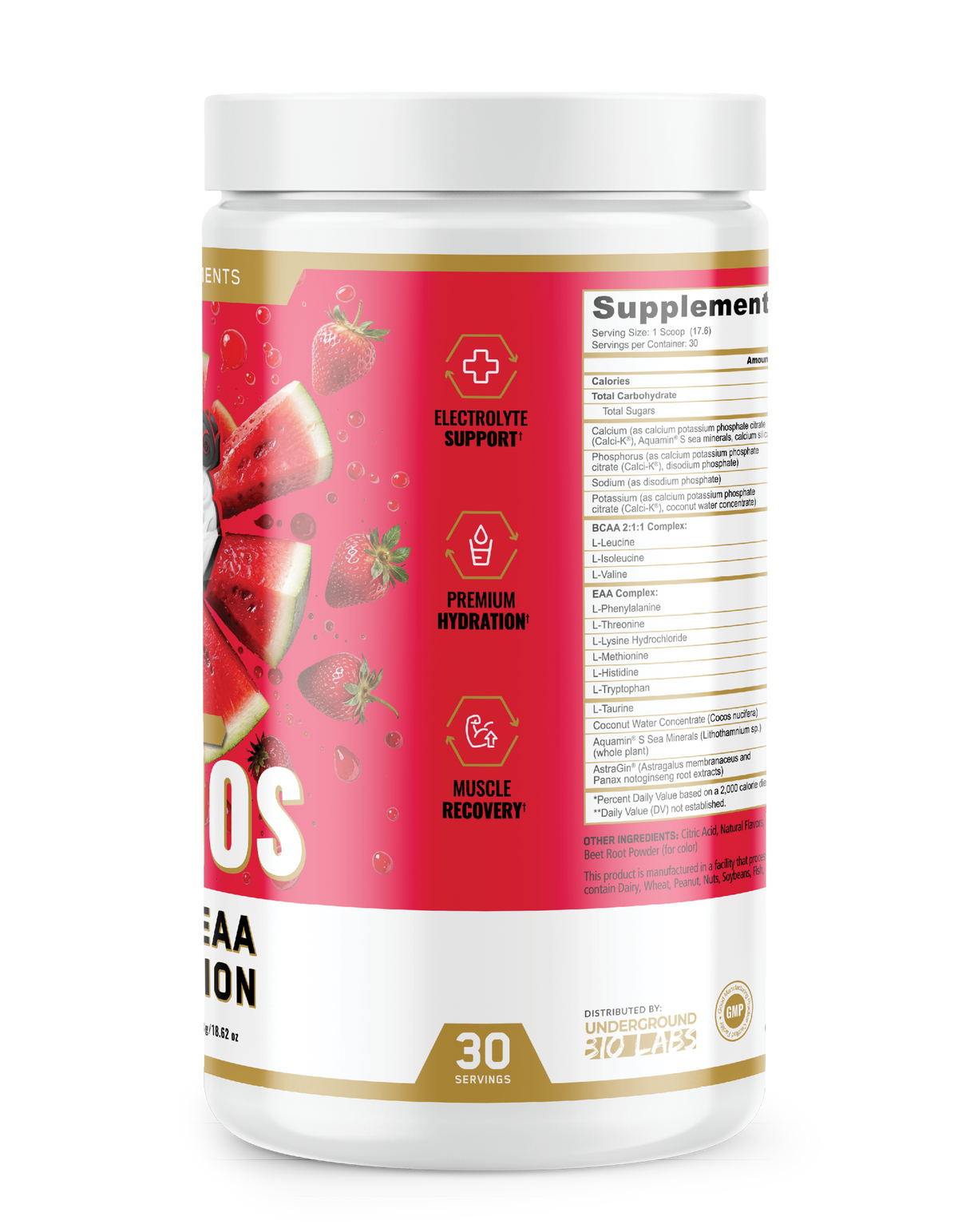 AMINOS | BCAA + EAA + HYDRATION + ELECTROLYTES