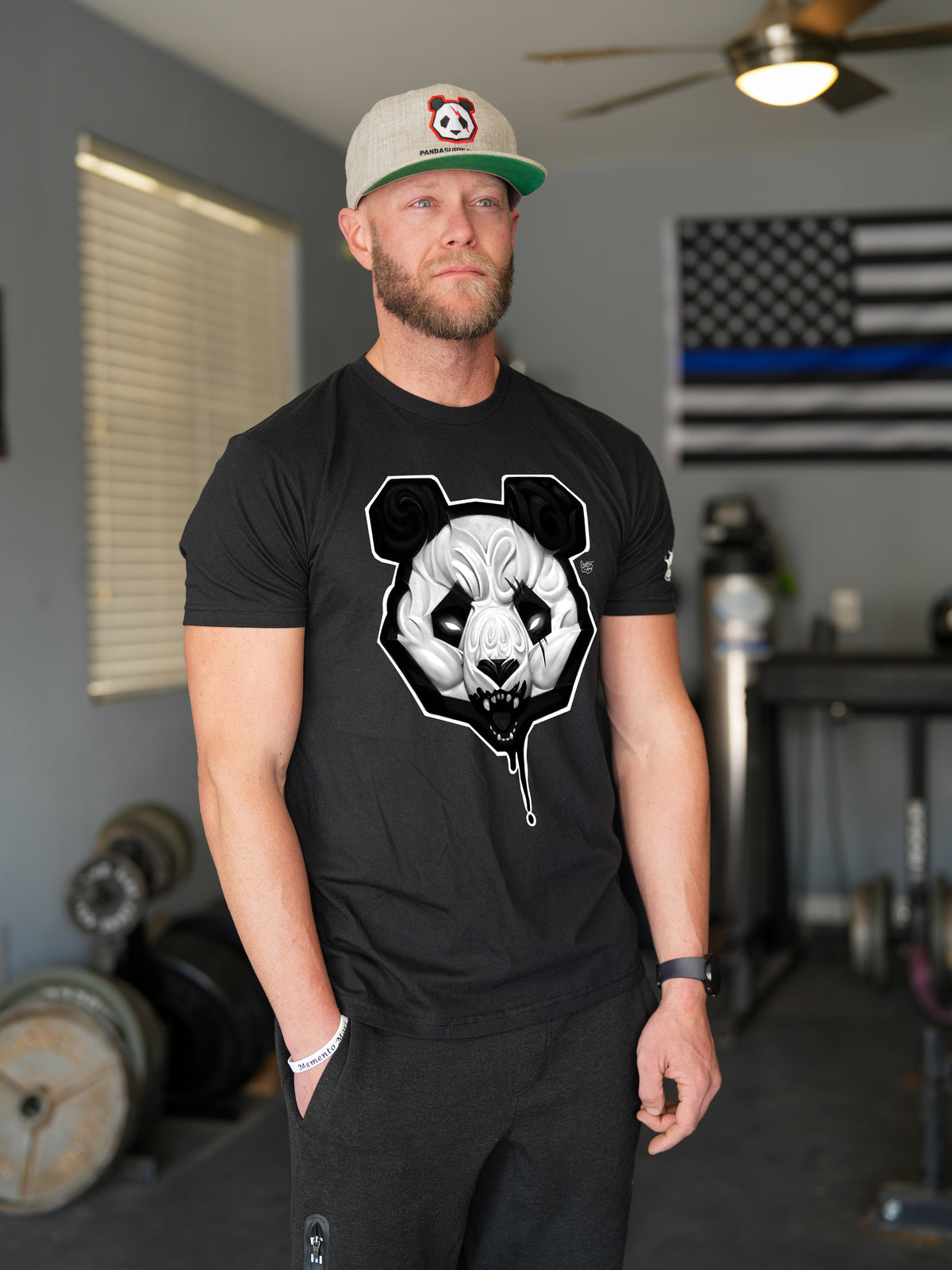Limited Edition Scary Panda Head