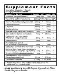CUTS - Extreme Thermogenic Burner