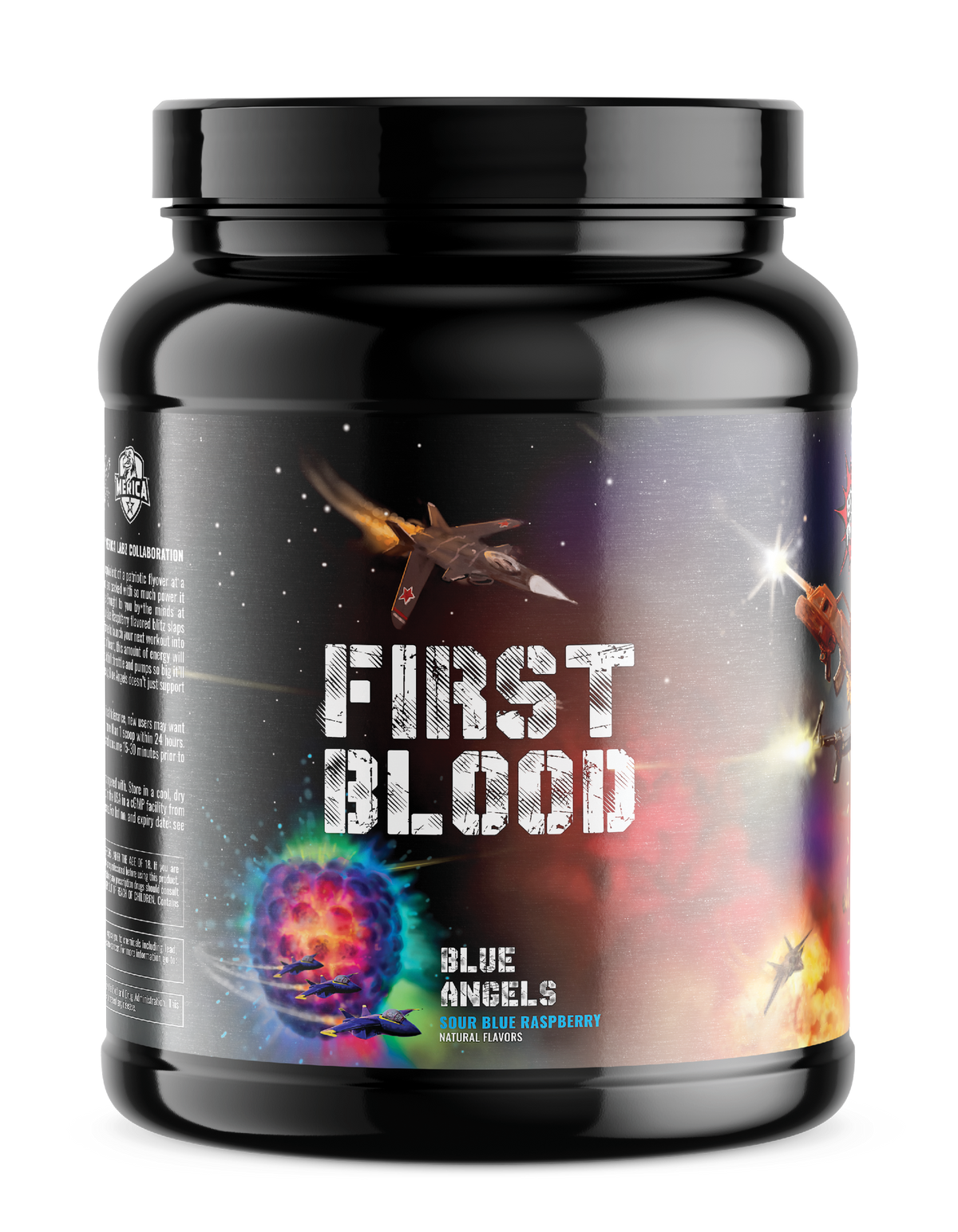 First Blood - Sour Blue Raspberry (Blue Angels) Limited Edition