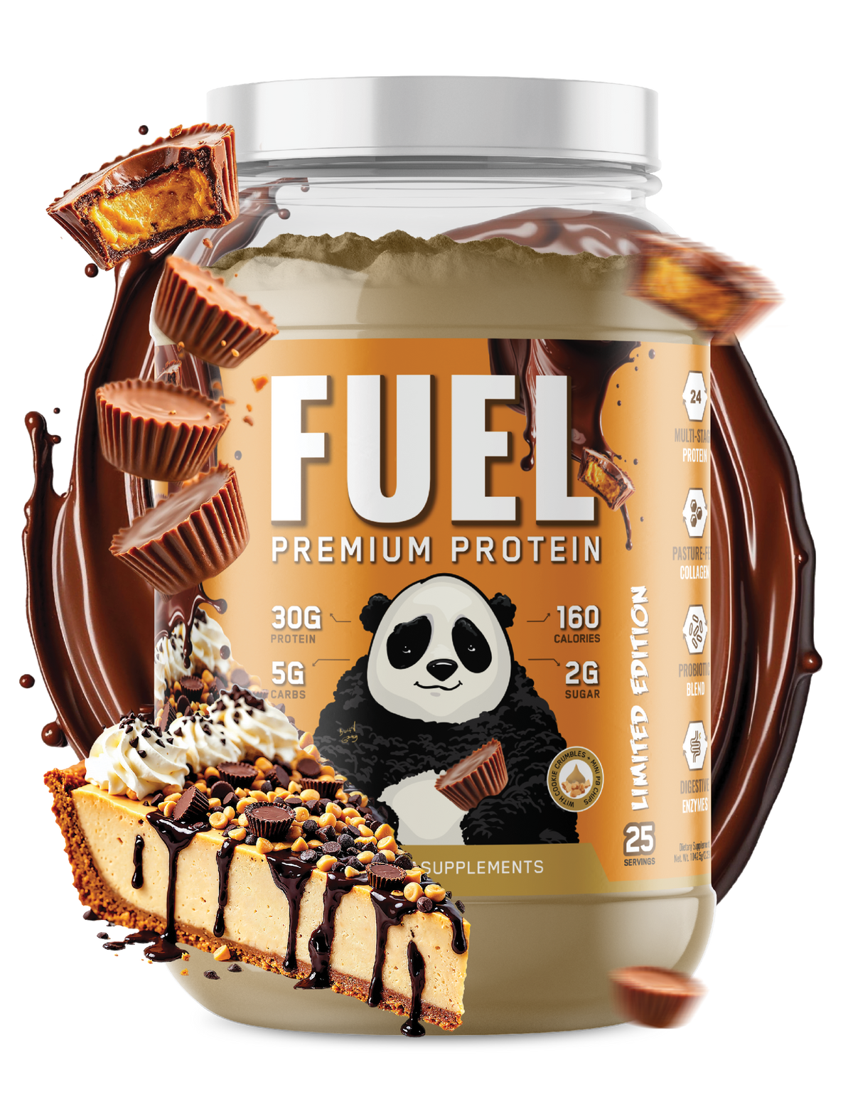 Limited Edition FUEL Premium Protein (Chocolate Peanut Butter Crumble)