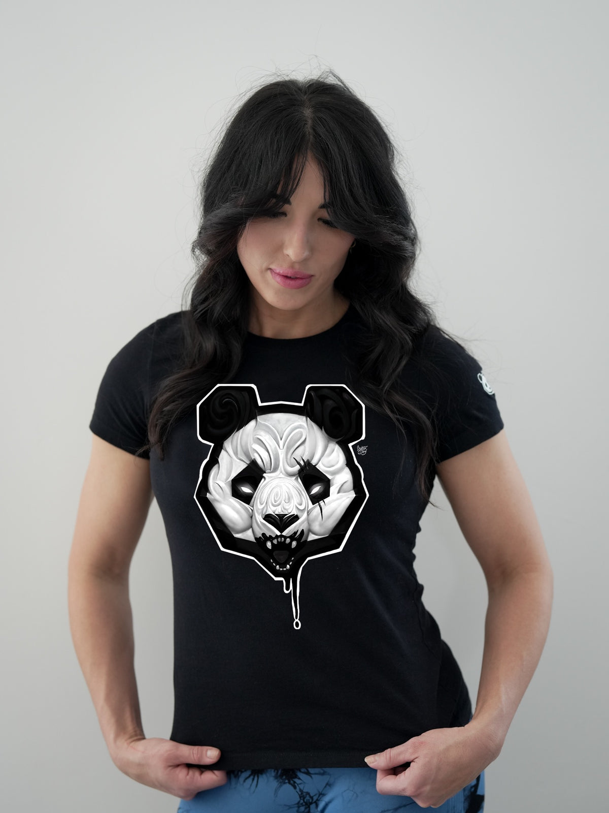 Limited Edition Scary Panda Head