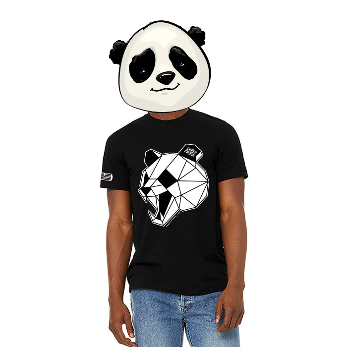 ALL NEW Men's Limited Edition 3D Angry Panda Tshirt