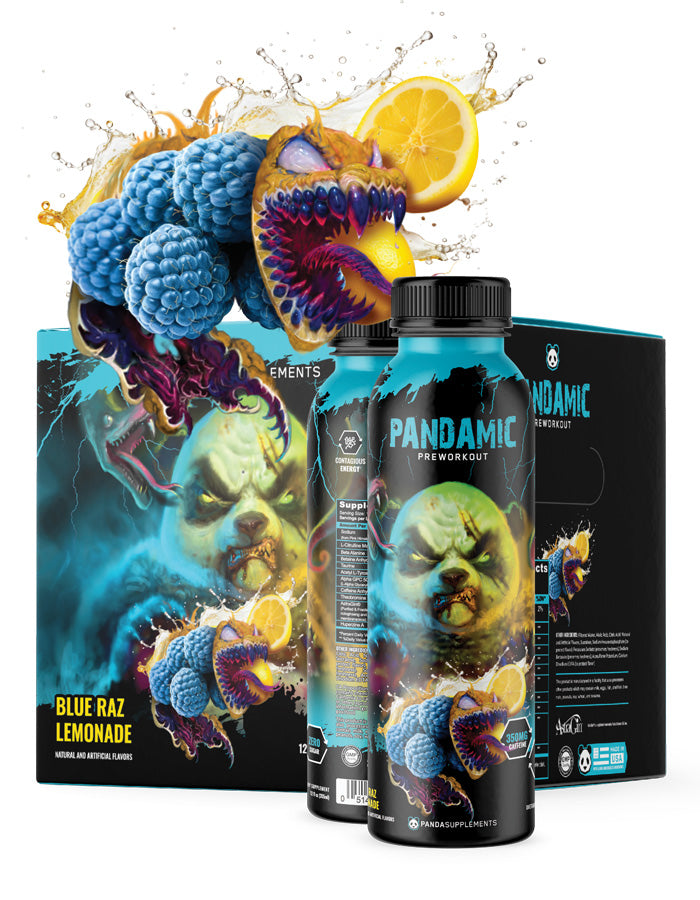 PANDAMIC Ready-To-Drink Pre-Workout Panda Supps PANDAMIC Ready-To-Drink Pre-Workout Panda Supps