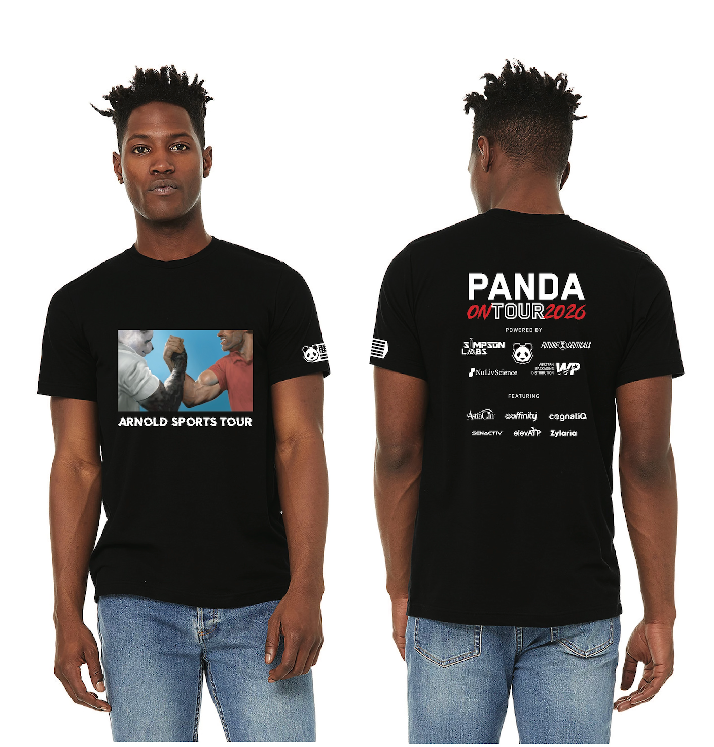 PANDA on TOUR 2026 Limited Edition Shirt – Panda Supps