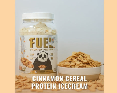 🥣 Cinnamon Crunch Protein Ice Cream 🍦