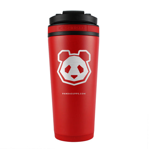 36oz Stainless Steel Insulated Ice Shaker - Panda Logo