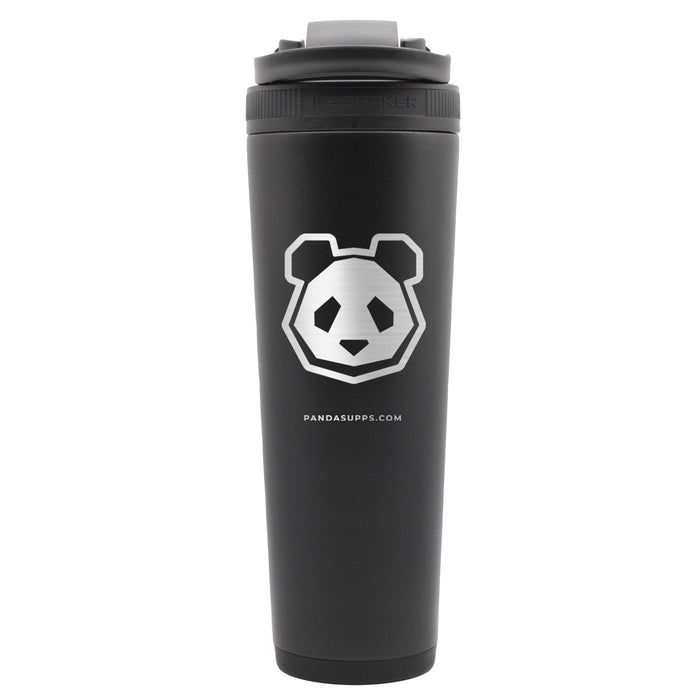 32 oz Stainless Steel Insulated Ice Shaker - Panda Logo