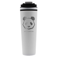 32 oz Stainless Steel Insulated Ice Shaker - Panda Logo