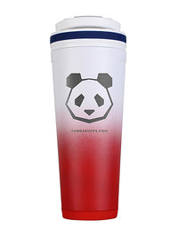 36oz Stainless Steel Insulated Ice Shaker - Panda Logo