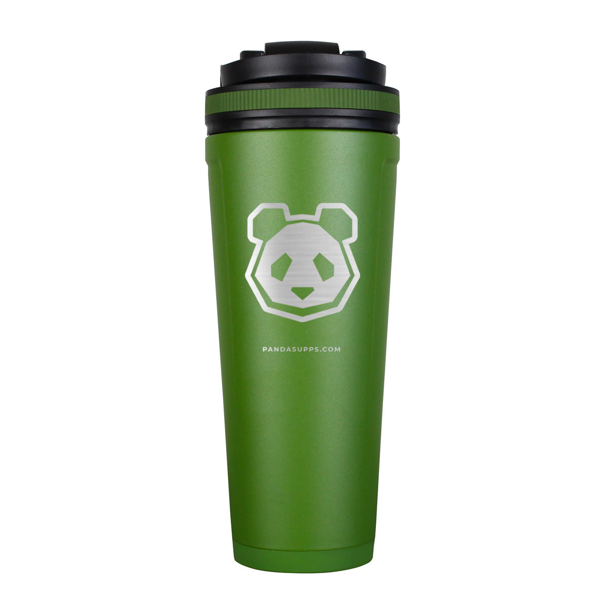 36oz Stainless Steel Insulated Ice Shaker - Panda Logo – Panda Supps