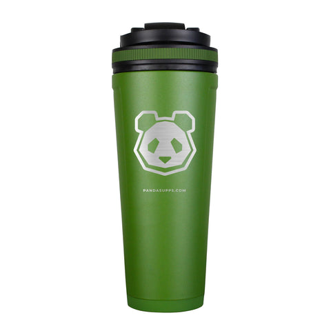 36oz Stainless Steel Insulated Ice Shaker - Panda Logo