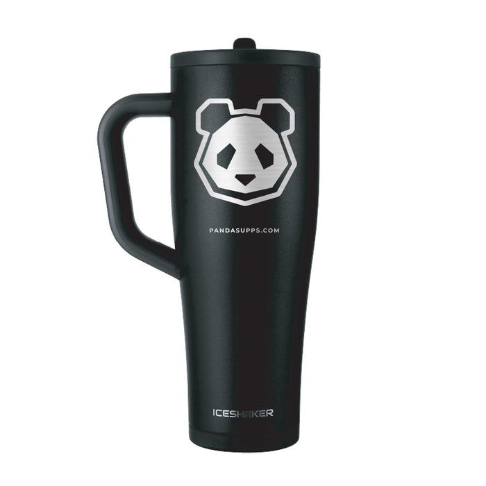 40 oz Legend Series Stainless Steel Insulated Ice Shaker w/ Handle - Panda Logo