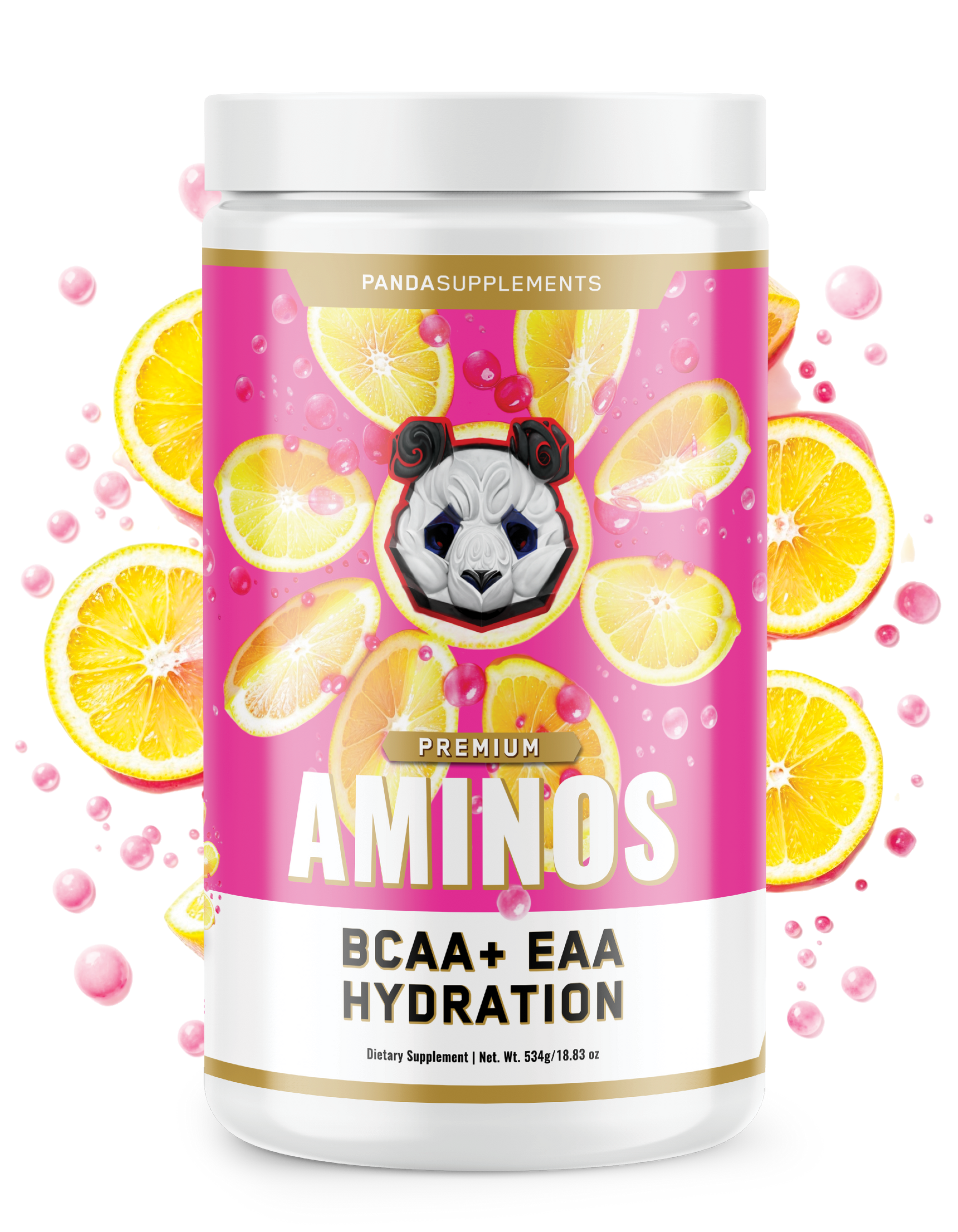 AMINOS | BCAA + EAA + HYDRATION + ELECTROLYTES – Panda Supps