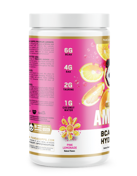 AMINOS | BCAA + EAA + HYDRATION + ELECTROLYTES