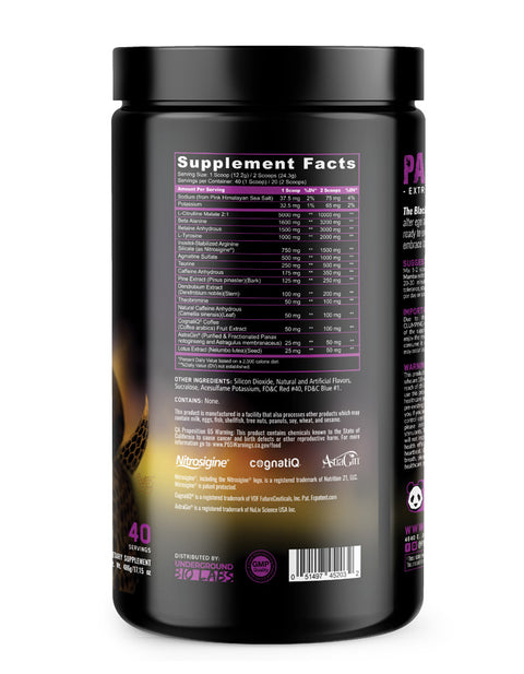 PANDAMIC - Special Edition Pre Workout (Grape Bubble Gum Flavor)