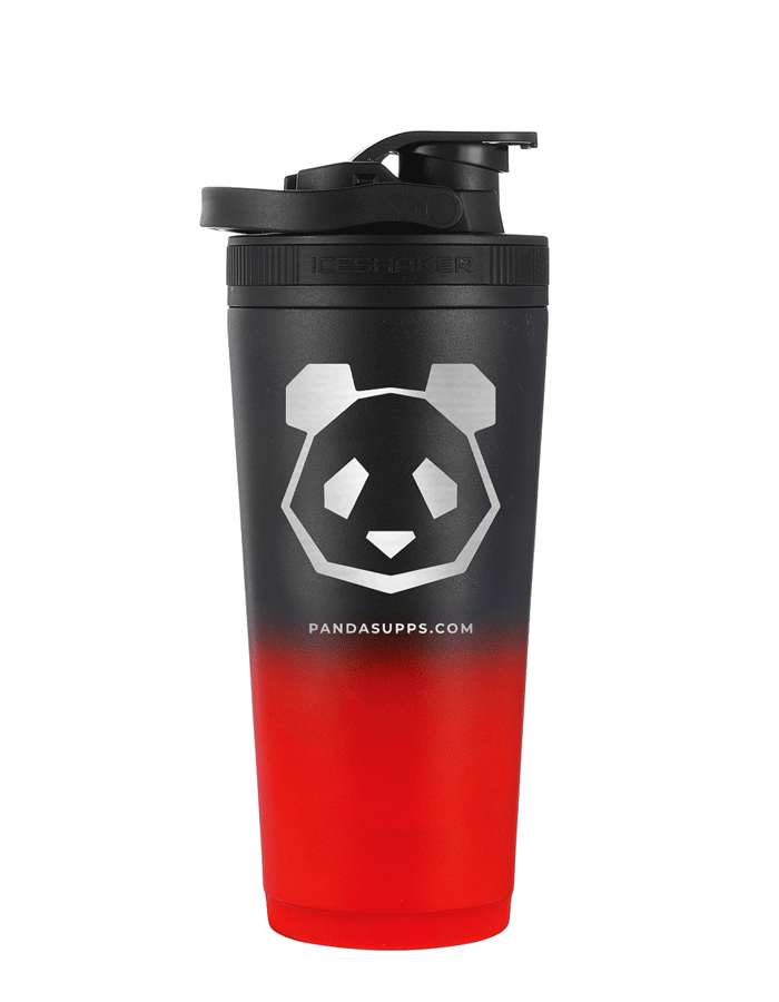 26 oz Stainless Steel Insulated Ice Shaker - Panda Logo