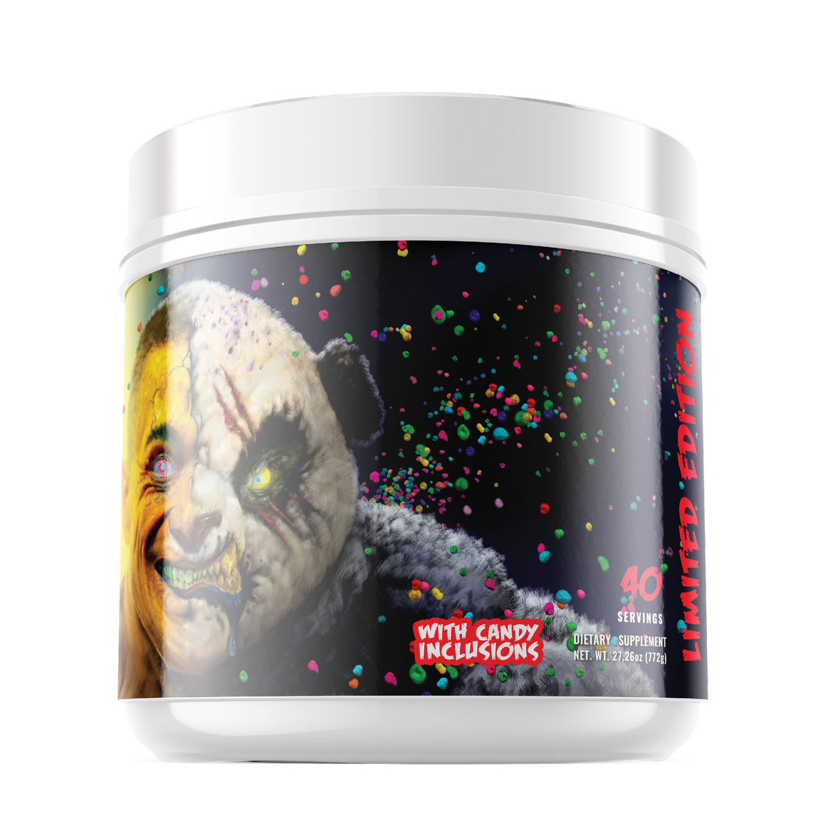 (Ambassadors & Athletes link ONLY) A Panda Supplements™ &  HTLT Collaboration Pre Workout - Alter Ego (Sour Candy) With Candy Inclusion 