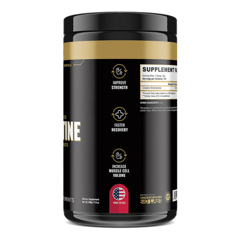 Creatine Monohydrate (500 G) 100 Serving