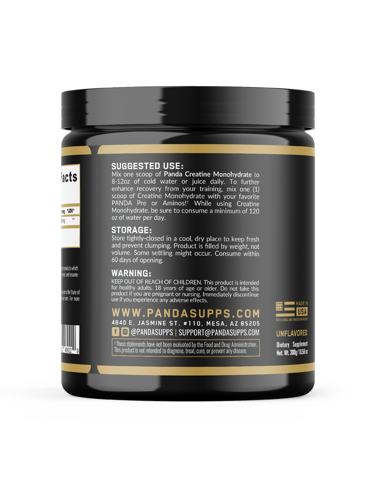 Creatine Monohydrate (300 G) 60 Serving