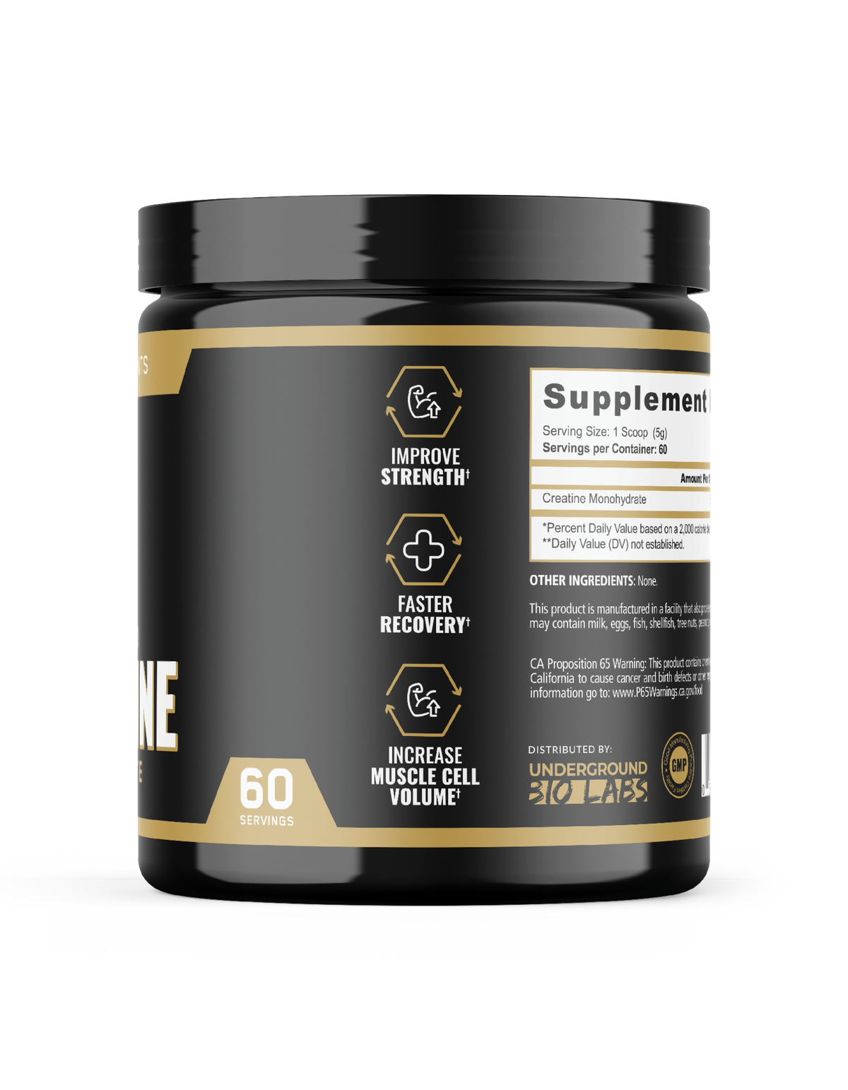 Creatine Monohydrate (300 G) 60 Serving