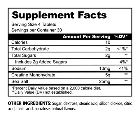 All New Creatine Bites