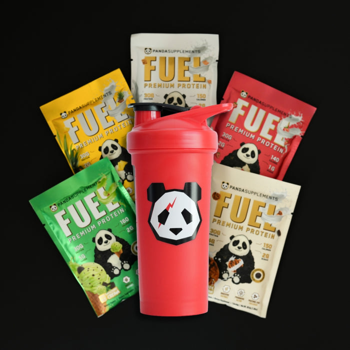 FUEL Premium Protein SAMPLE PACK (5 Samples) PLUS FREE SHAKER - Free Plus Shipping