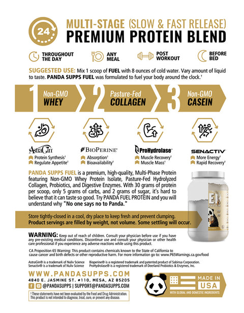 FUEL Premium Protein (Sundae Ice Cream Cone) with Waffle Cone & Peanut Inclusions