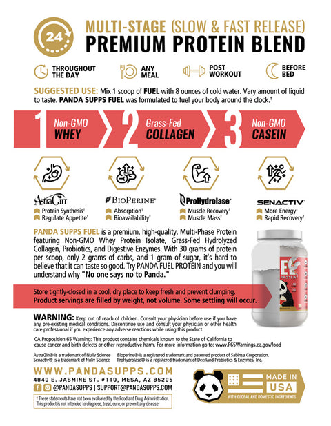 FUEL Premium Protein (Strawberries & Cream)