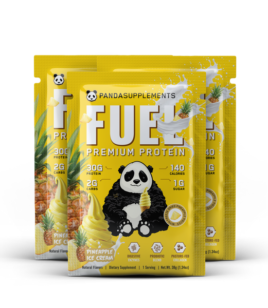 FUEL Premium Protein (Pineapple Ice Cream) - 3 Sample Pack – Panda