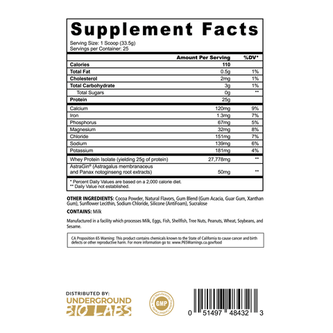ISOLATE - FUEL-ISO Premium Protein