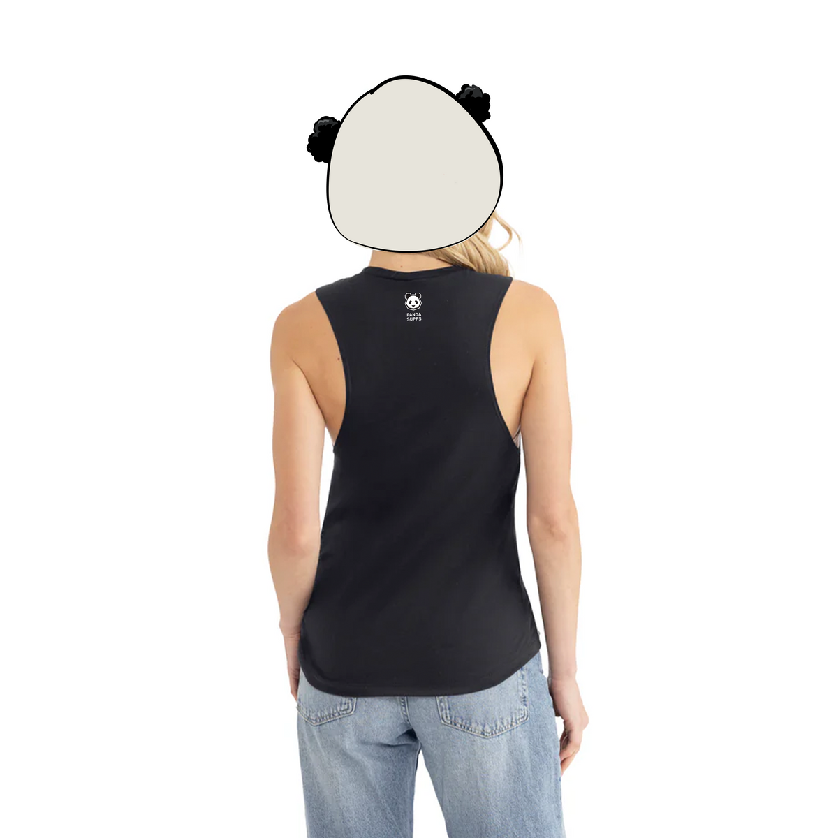 PANDA Minimal Women's Festival Muscle Tank
