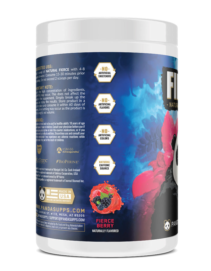 All New Fierce Pre-Workout