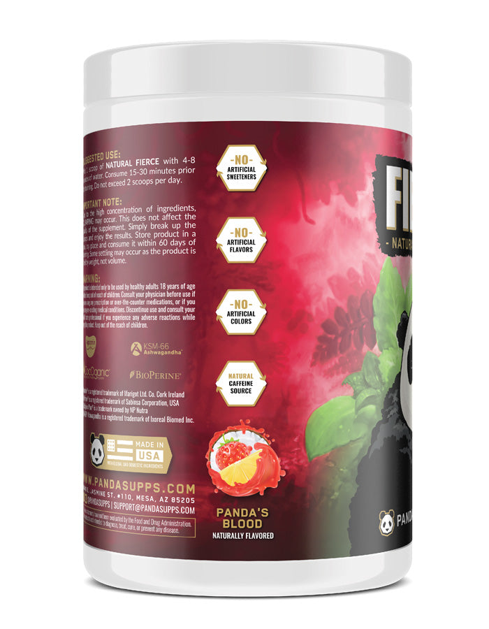 All New Fierce Pre-Workout