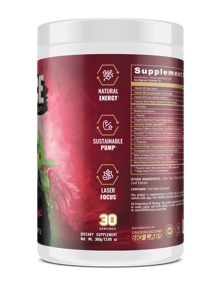 All New Fierce Pre-Workout