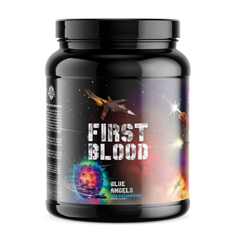 First Blood - Sour Blue Raspberry (Blue Angels) Limited Edition