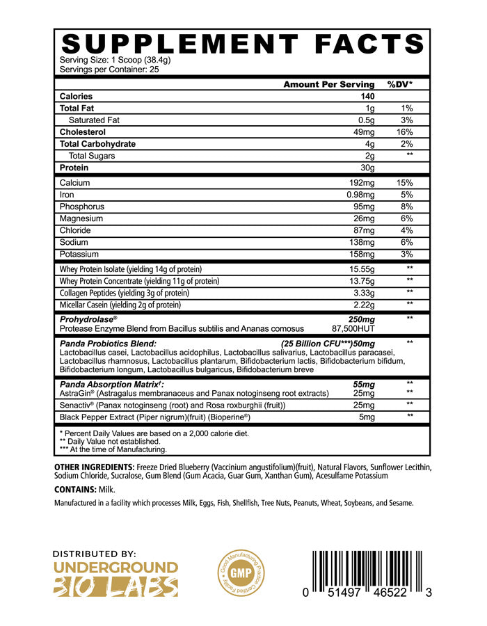 FUEL Premium Protein (Blueberry Muffin) with Freeze-Dried Blueberry Inclusions