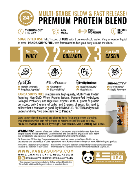 Limited Edition FUEL Premium Protein (Chocolate Peanut Butter Crumble)