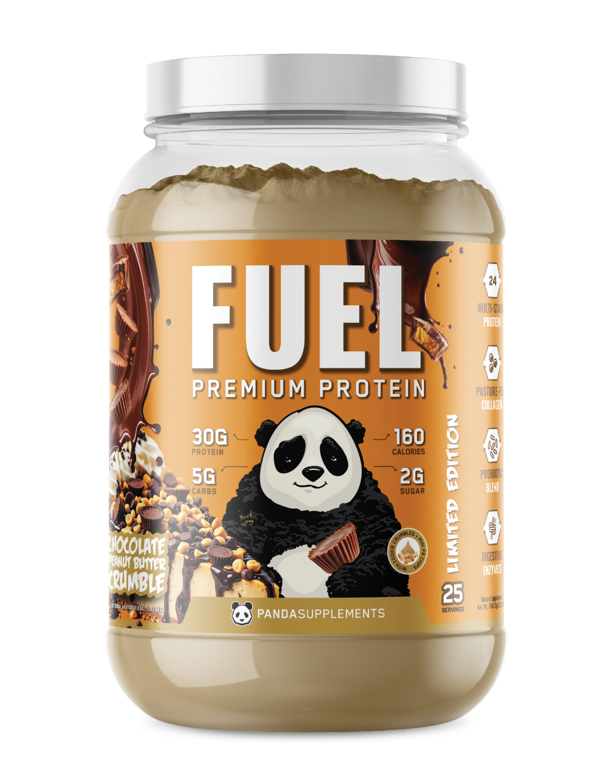 Limited Edition FUEL Premium Protein (Chocolate Peanut Butter Crumble)