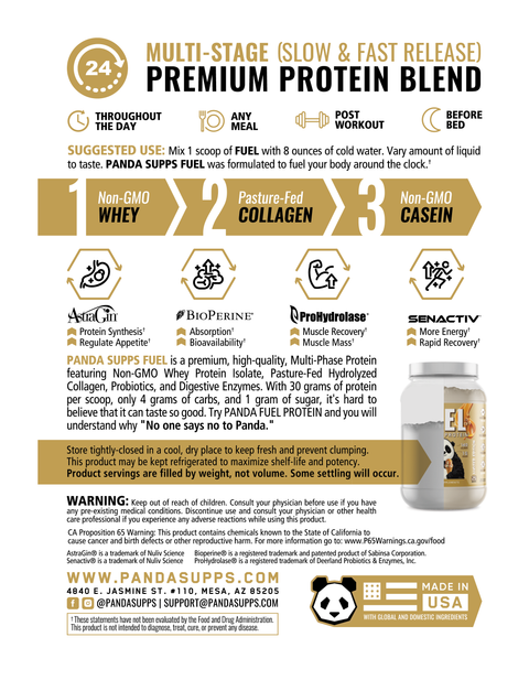 Limited Edition FUEL Premium Protein (Caramel Ice Cream Crunch)