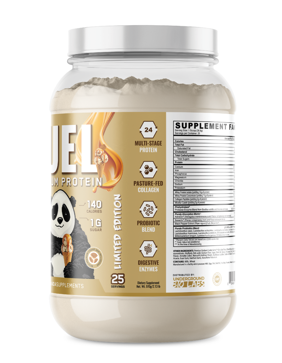 Limited Edition FUEL Premium Protein (Caramel Ice Cream Crunch)