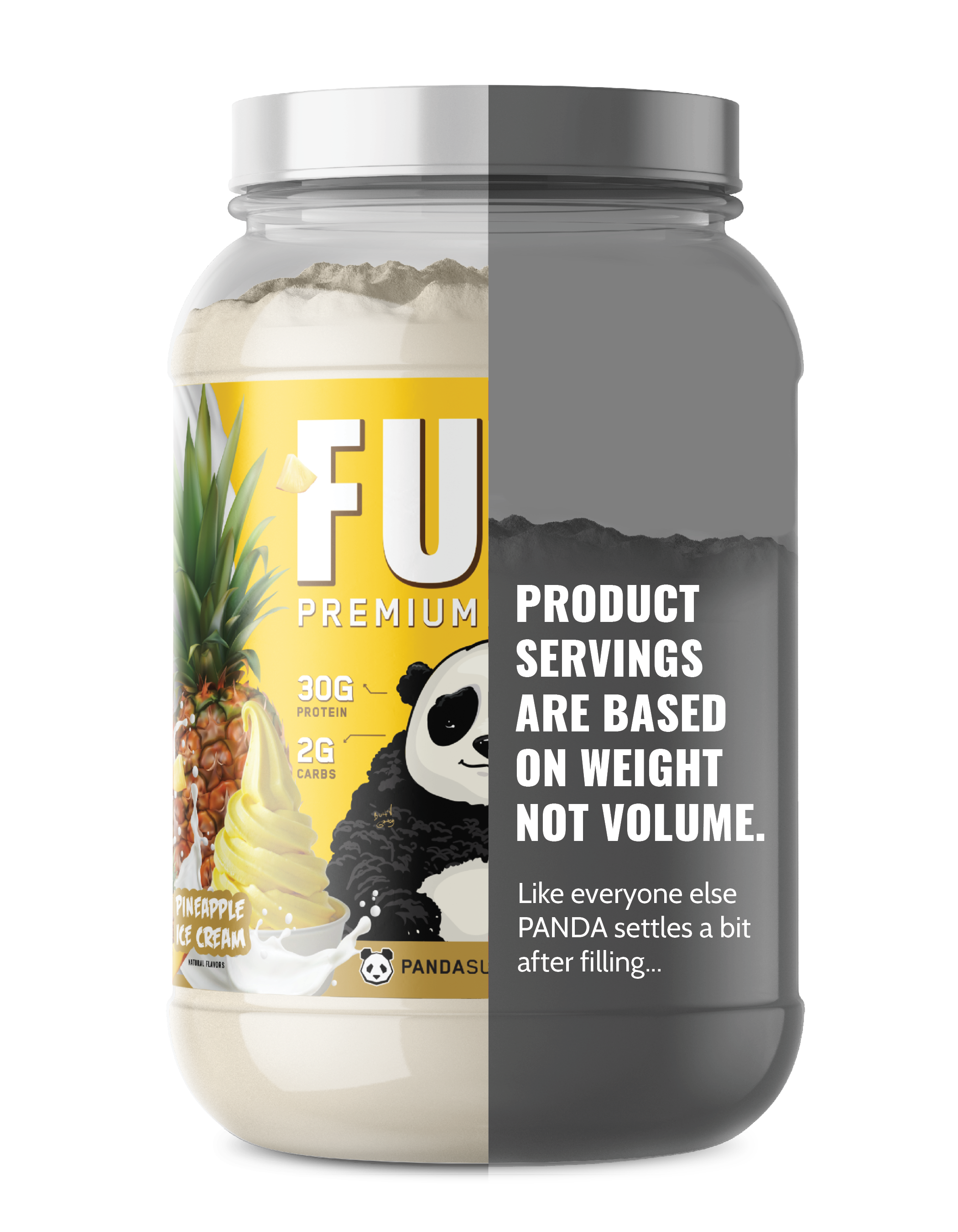 FUEL Premium Protein (Pineapple Ice Cream) with Freeze Dried Pineapple Inclusions