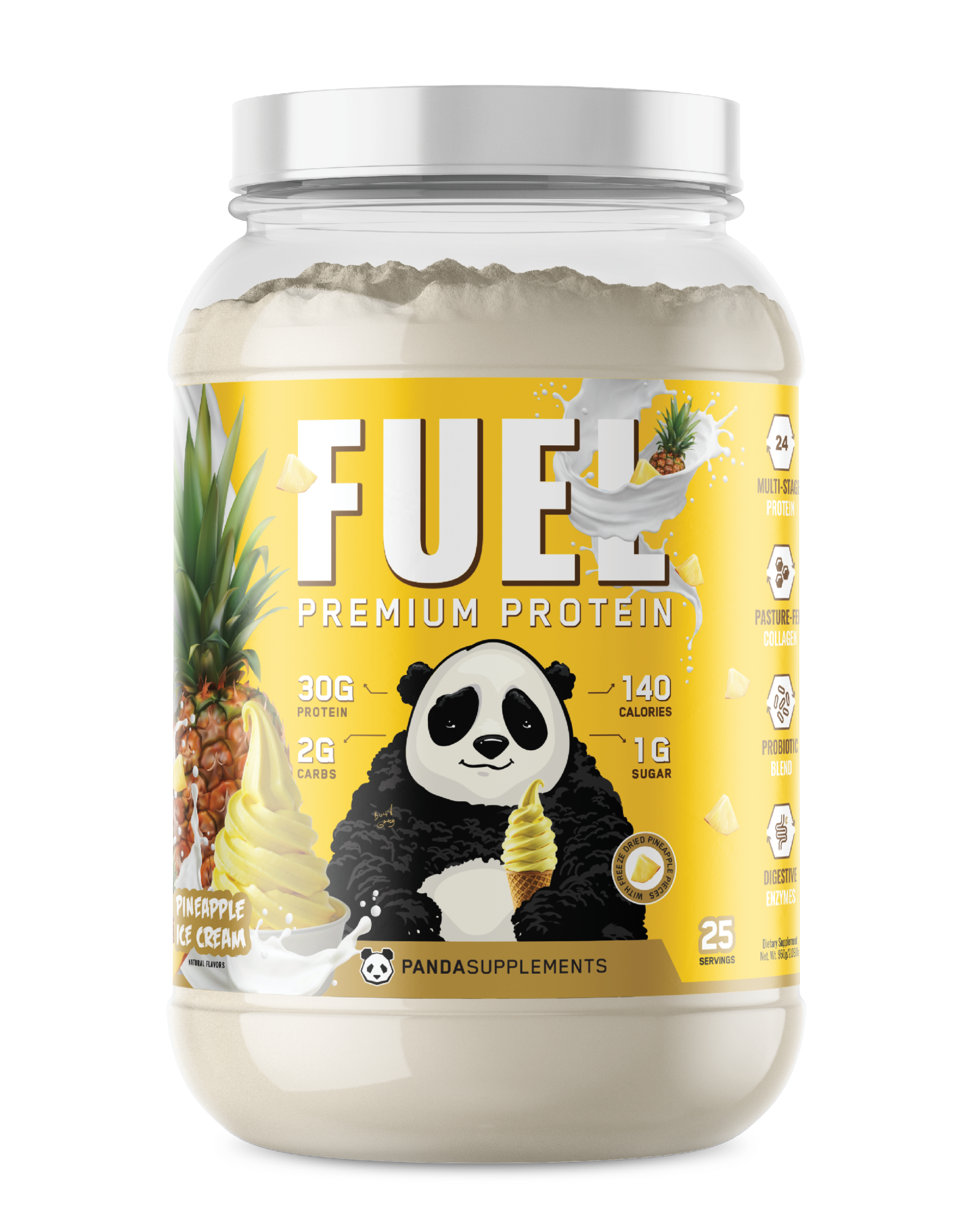 FUEL Premium Protein (Pineapple Ice Cream) with Freeze Dried Pineapple Inclusions