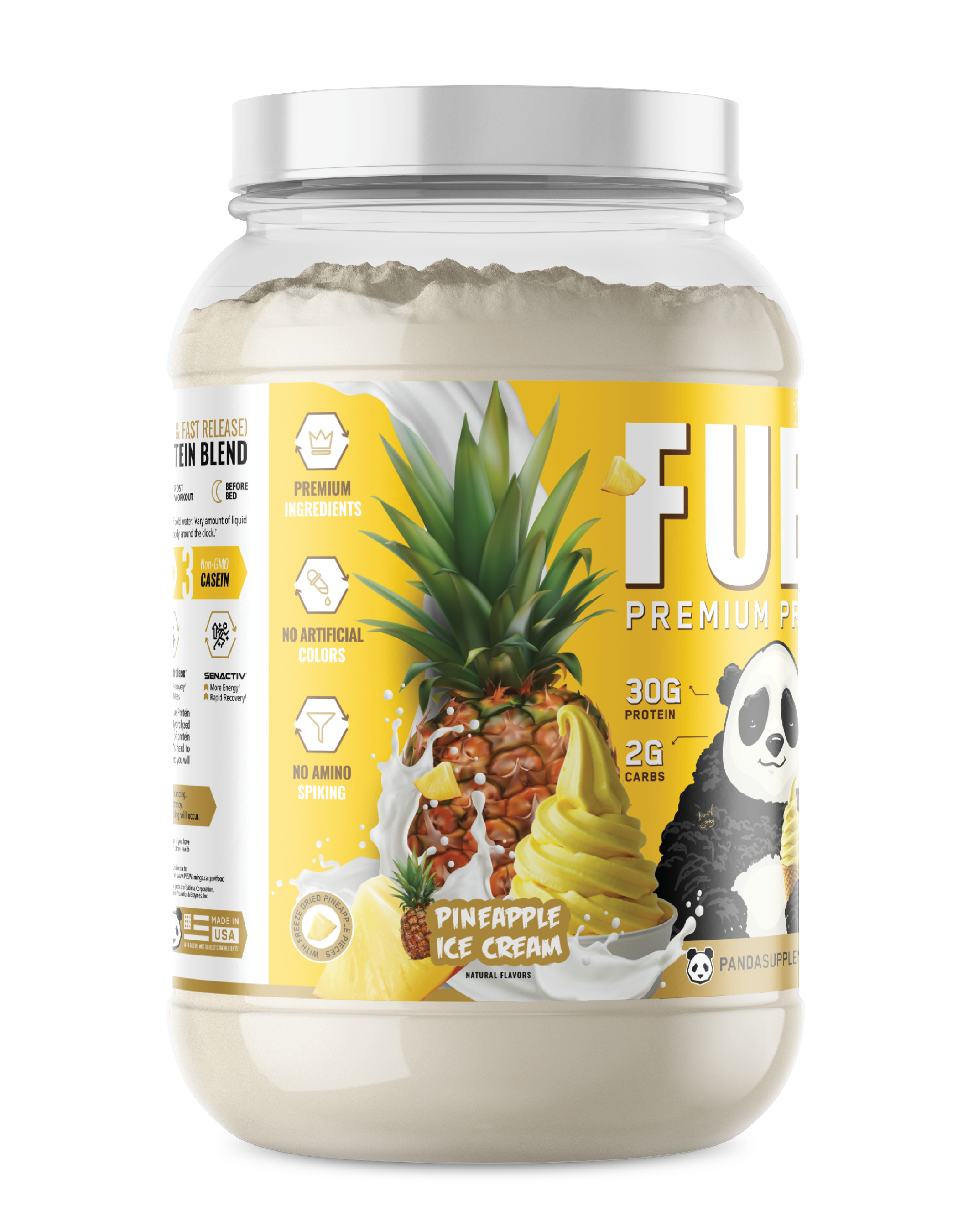 FUEL Premium Protein (Pineapple Ice Cream) with Freeze Dried Pineapple Inclusions
