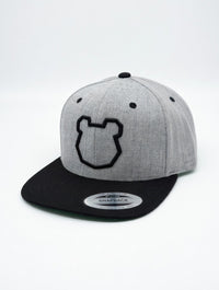 Minimal Panda Shield Premium Flat Bill Snapback Cap