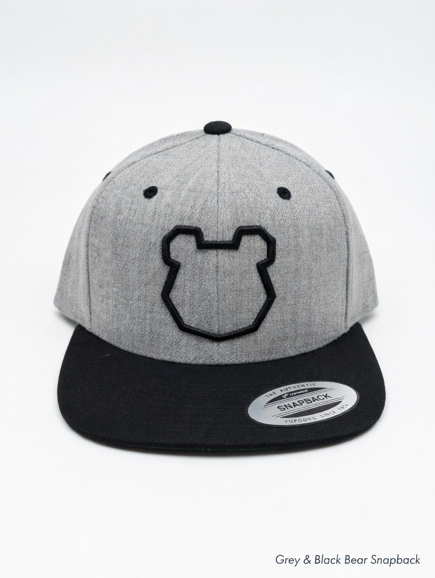 Minimal Panda Shield Premium Flat Bill Snapback Cap
