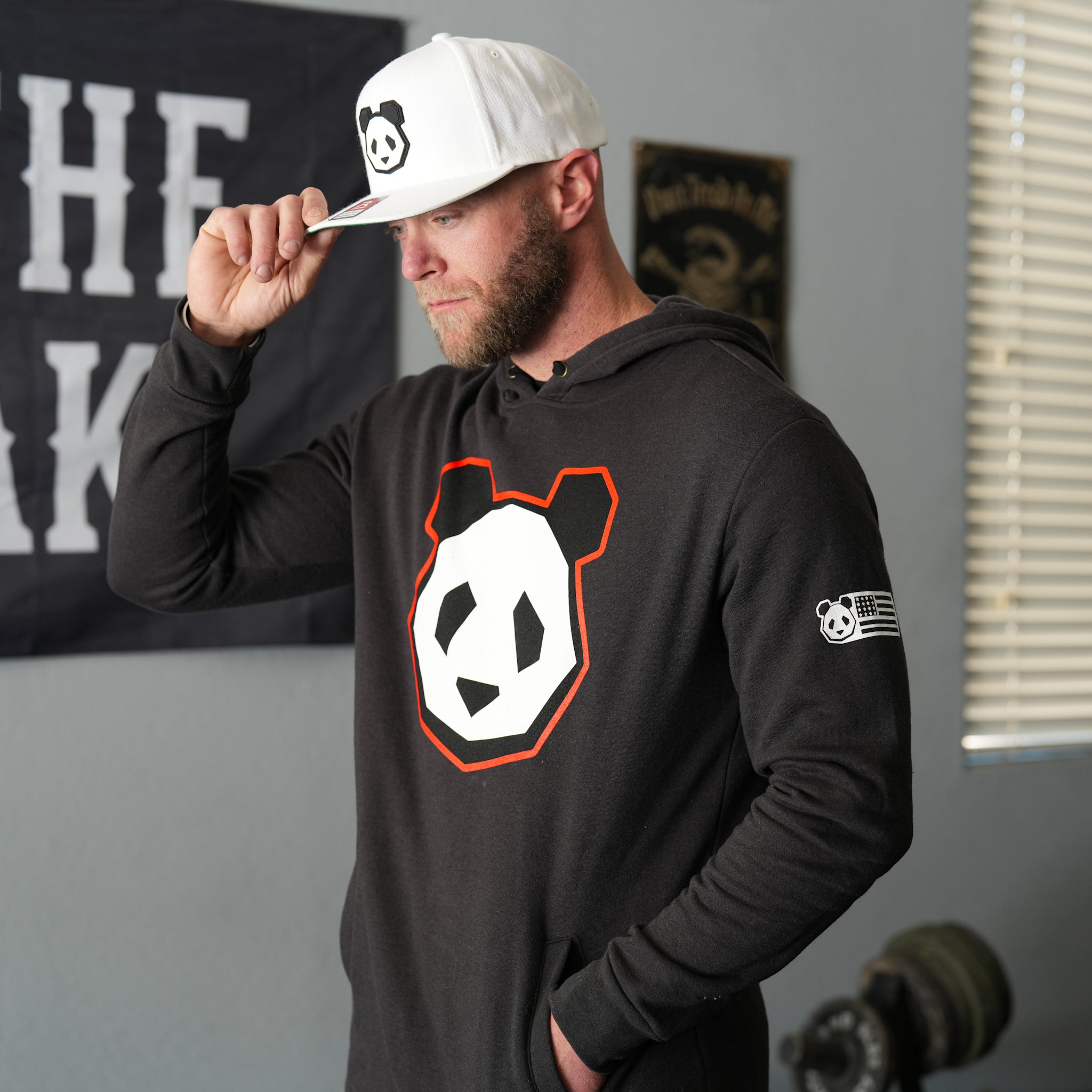 値下げ　80's Panda sweat shirt Vintage 90s Sweatshirt Hua Mei and Bai Yun World Famous San Diego